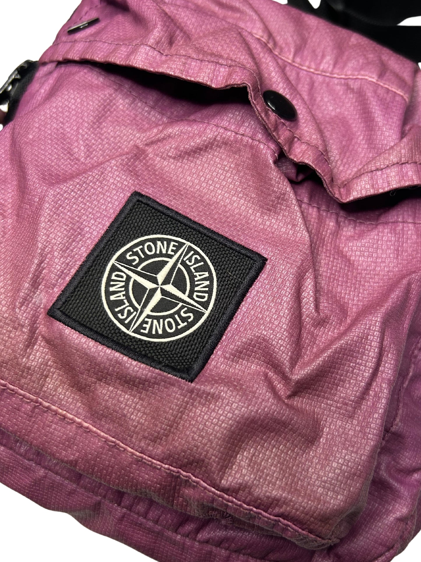 Stone Island Mussola Gommata Logo Front bag