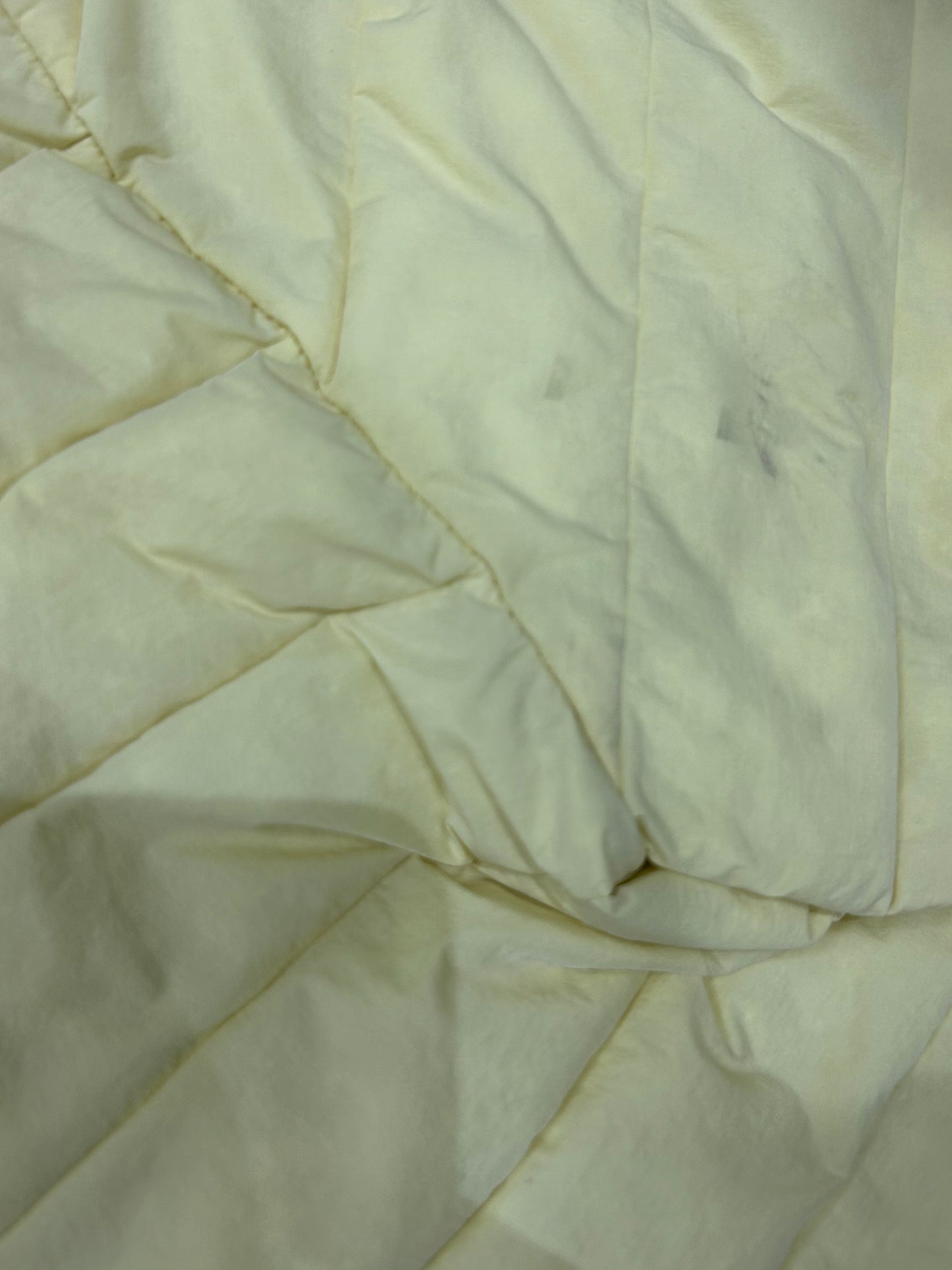 Stone Island 2020 Yellow Loom Woven Down Puffer Jacket - Medium