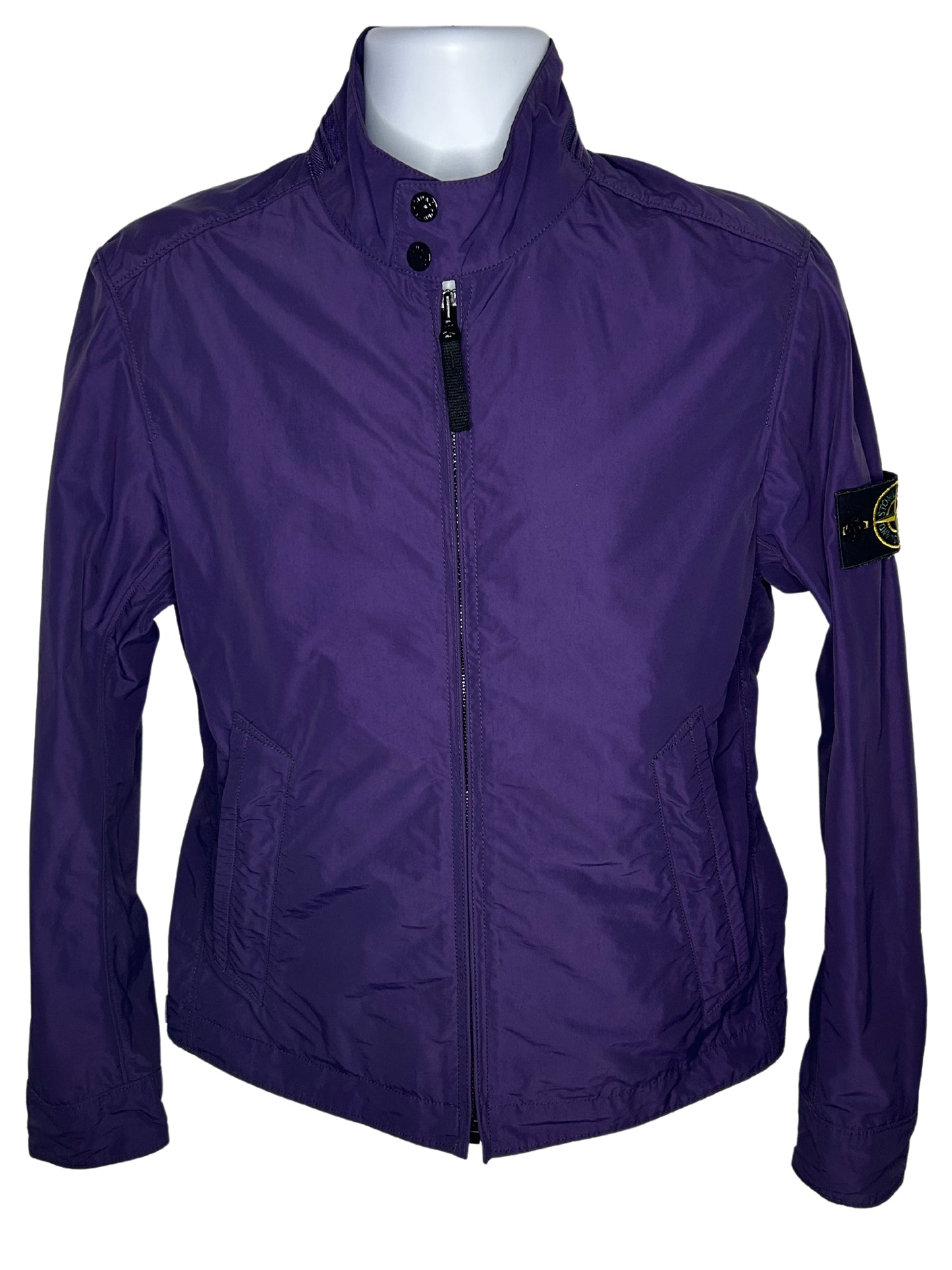 Stone Island 2015 Purple Micro Reps Bomber Jacket - Medium