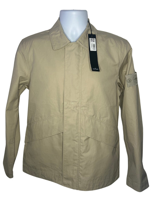 Stone Island 2024 New Season Tan Ghost Piece Overshirt - Small