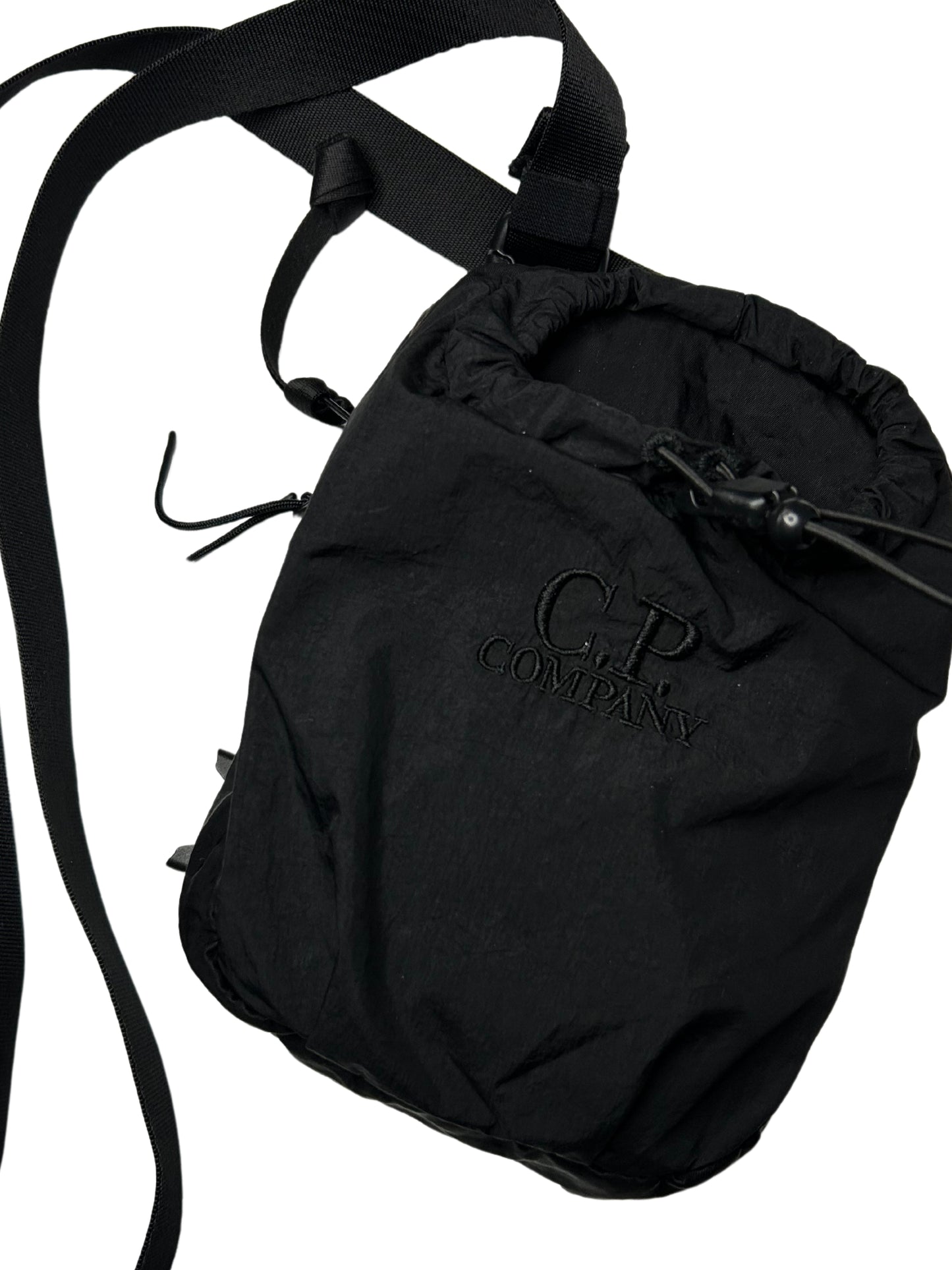 C.P. Company Nylon Drawstring bag ‘Black’ - Uni