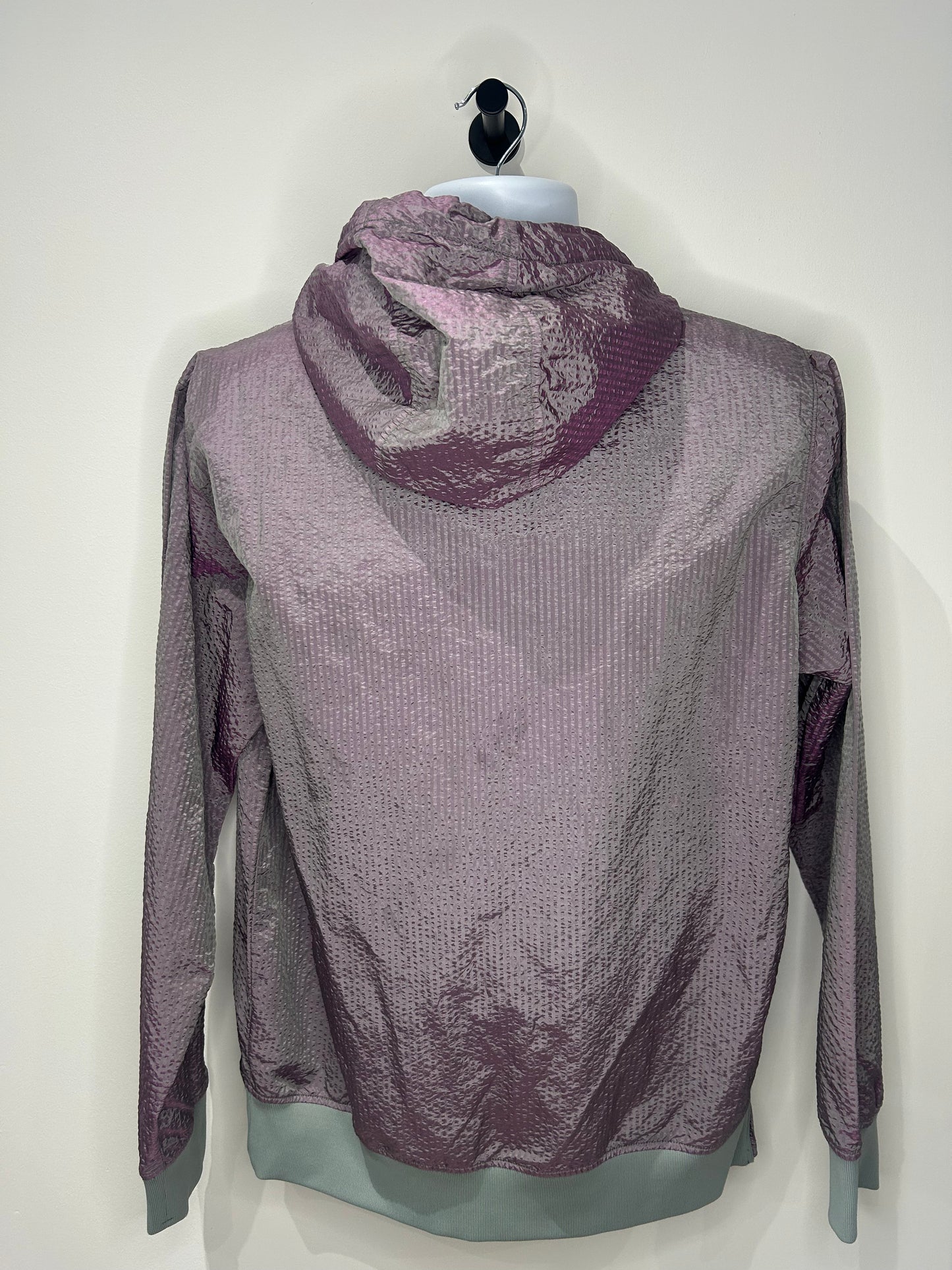 Stone Island Purple Poly Frame TC Nylon Pullover - Medium