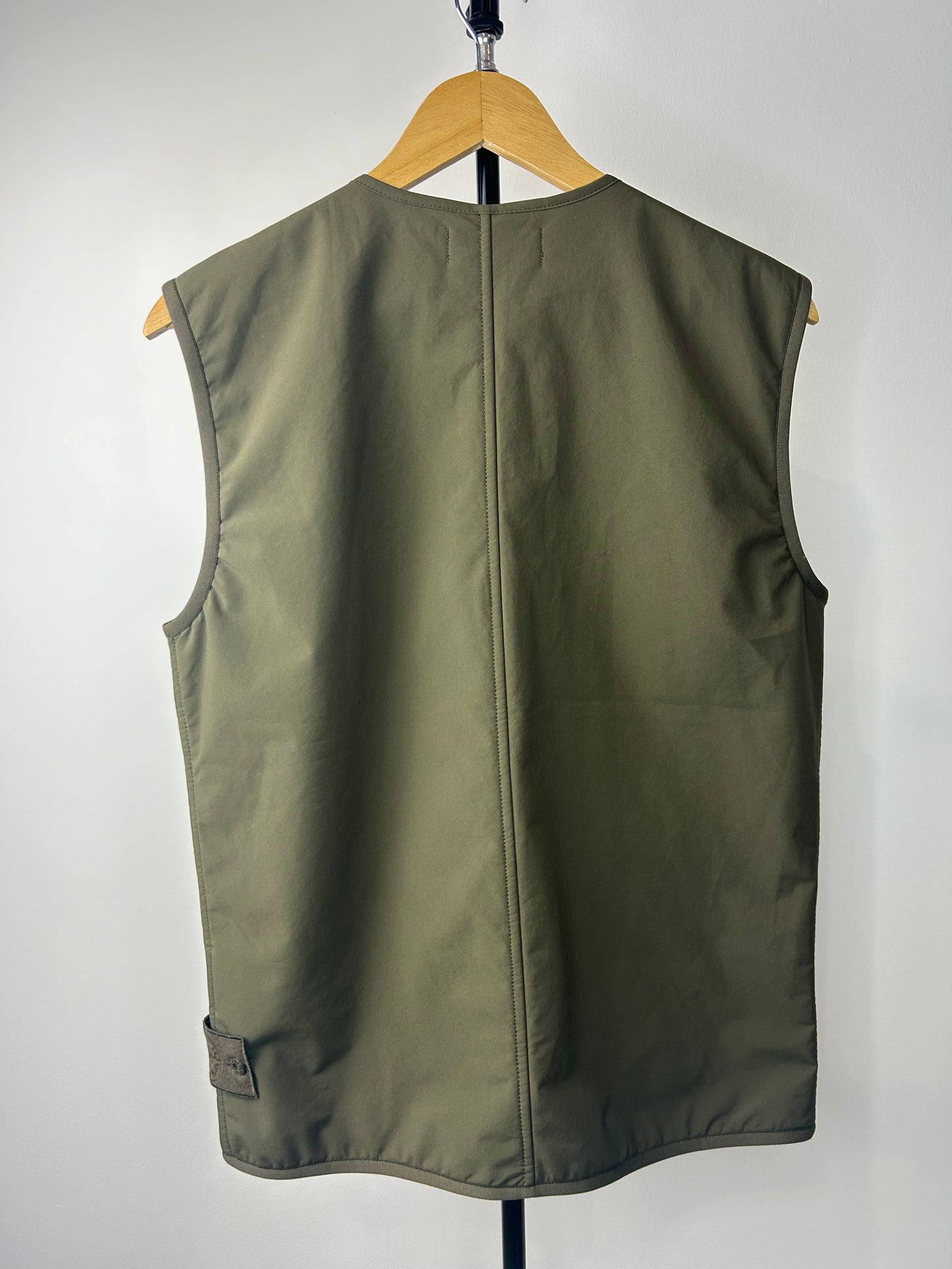 Stone Island Green Ghost Stretch 5L Gilet - Small