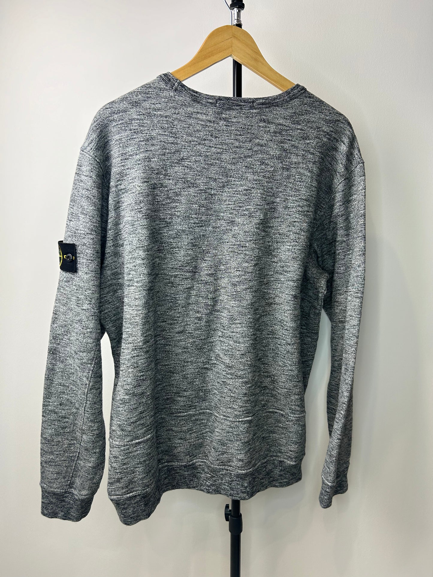 Stone Island 2018 Grey Marl Sweatshirt - XXL