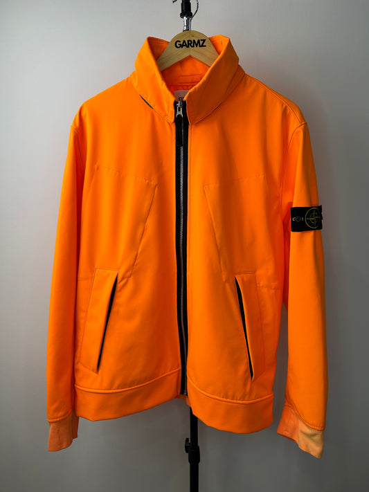 Stone Island 2019 Orange Light Soft Shell R Summer Jacket - XL