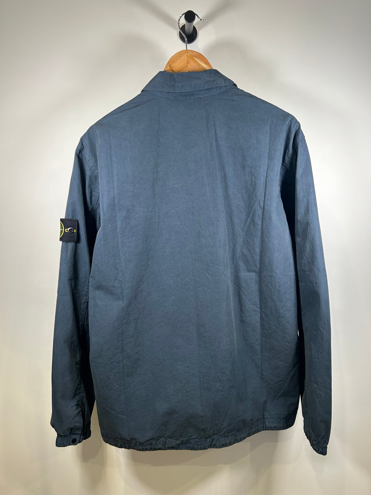 Stone Island 2020 Navy Zipped Overshirt - XL