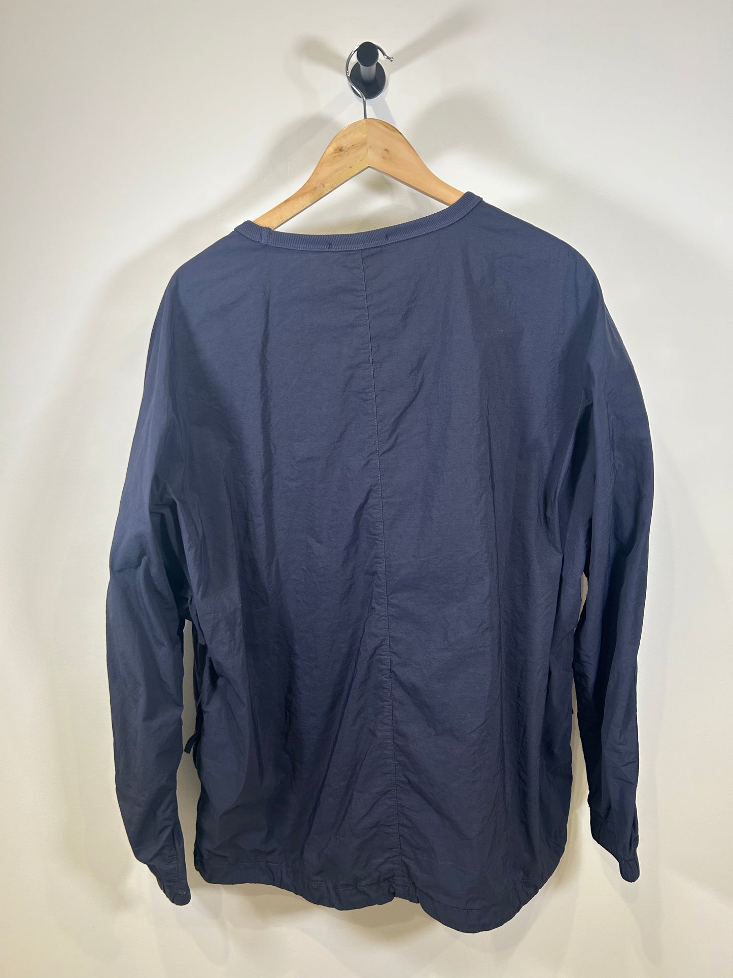 Stone Island Blue Nylon Naslan Light Sweatshirt - XL