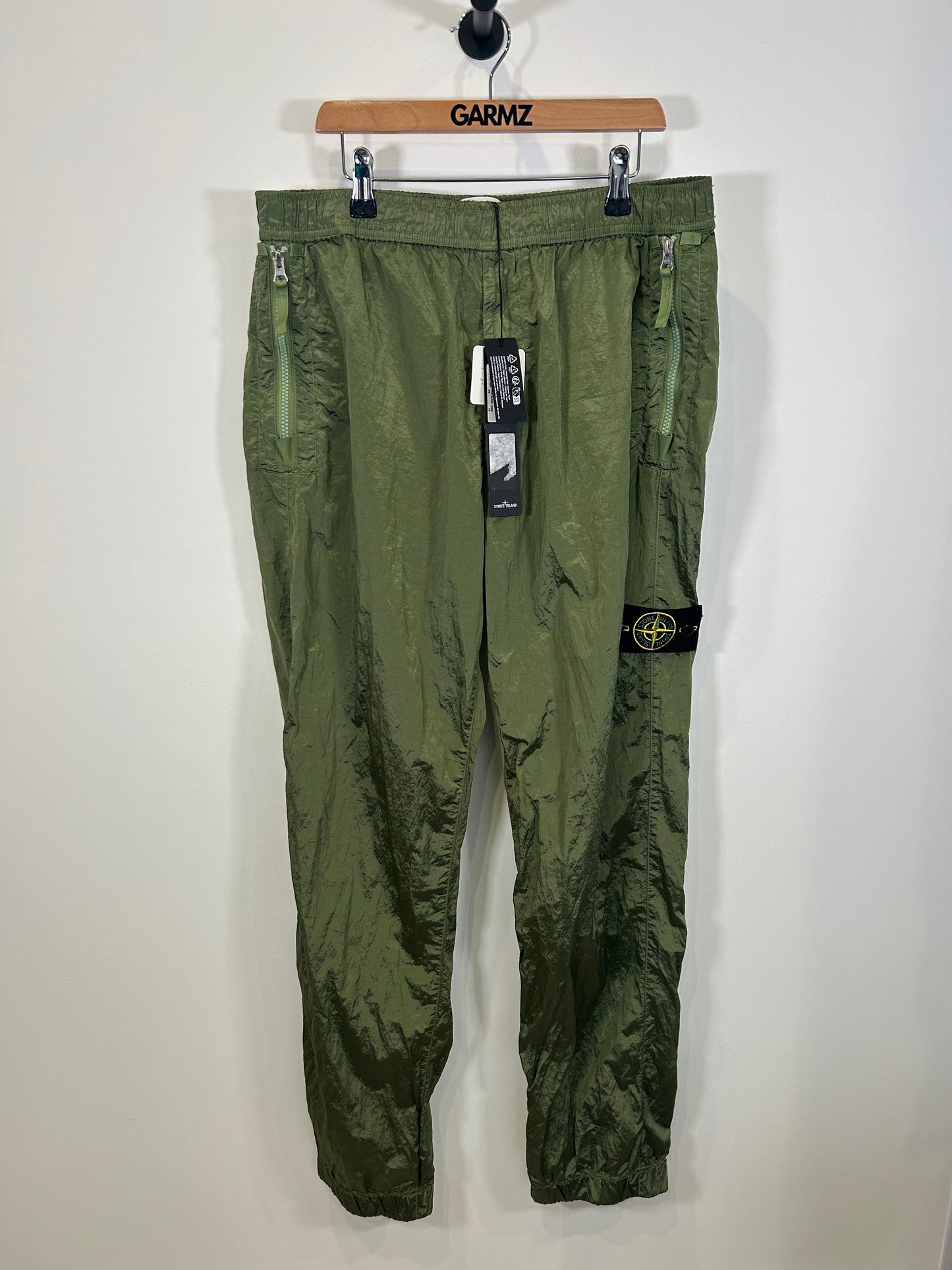 Stone Island 2023 Nylon Metal Econyl Trousers - 33”