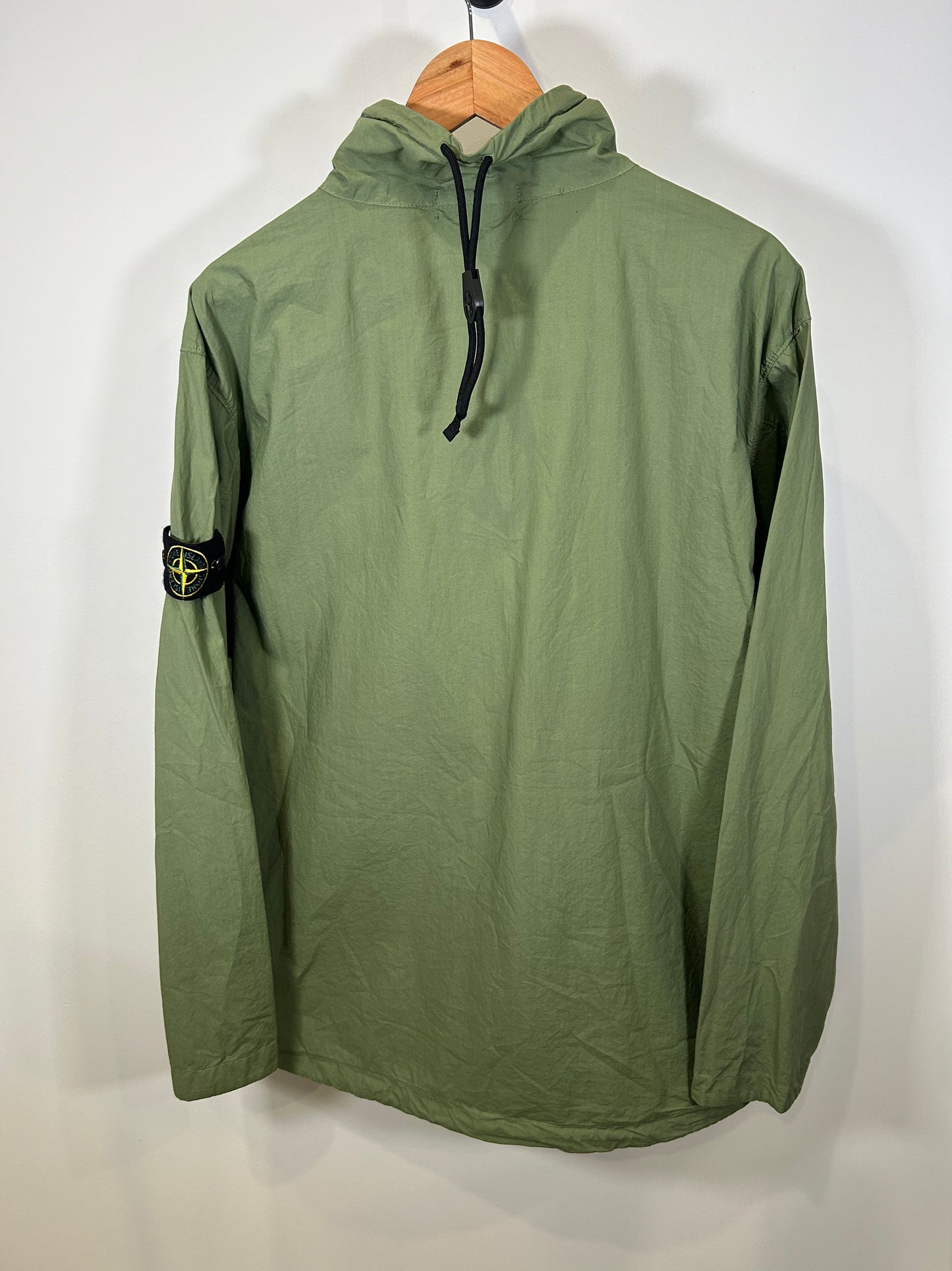 Stone Island 2023 Green Cotton Smock Overshirt - XL